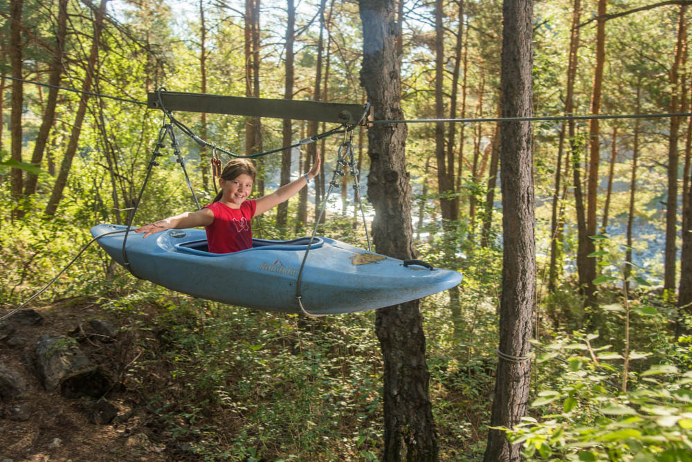 accrobranche camping Barcelonnette