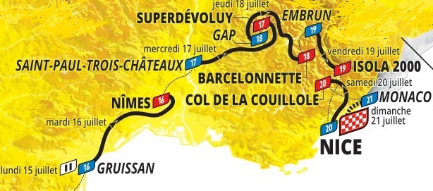 camping vélo barcelonnette